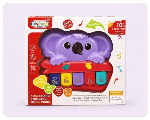 Дитяче музичне піаніно Koala Hand Knocking Music Piano